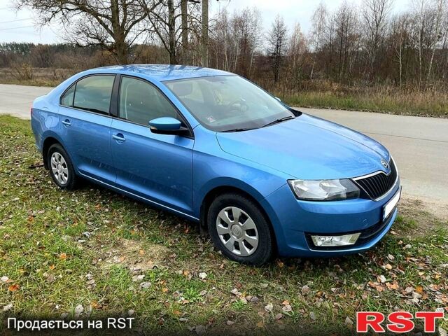 Синий Шкода Рапид, объемом двигателя 1.2 л и пробегом 90 тыс. км за 10200 $, фото 1 на Automoto.ua