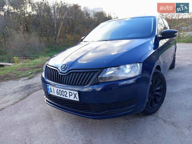 Синий Шкода Рапид, объемом двигателя 1.6 л и пробегом 221 тыс. км за 9900 $, фото 1 на Automoto.ua