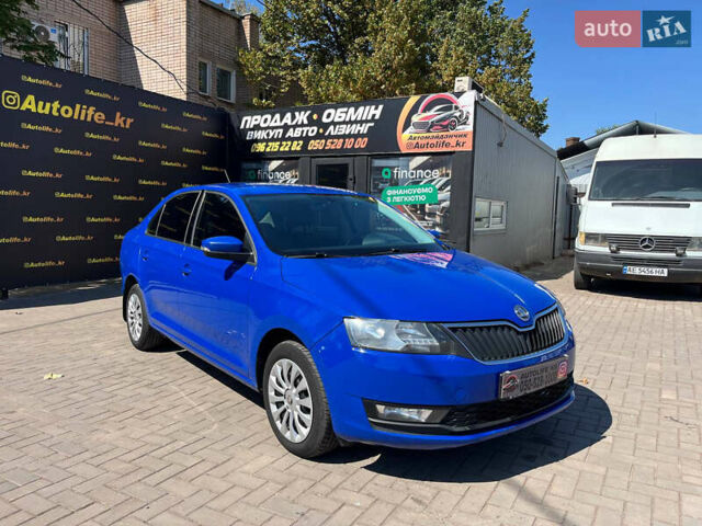 Синий Шкода Рапид, объемом двигателя 1.6 л и пробегом 167 тыс. км за 9900 $, фото 1 на Automoto.ua