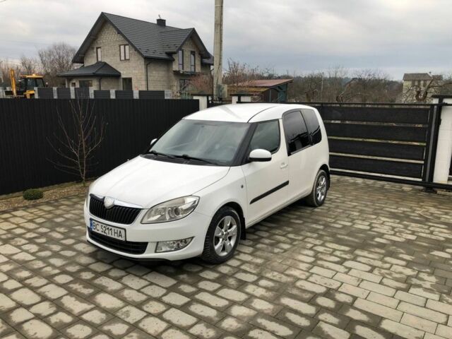 Белый Шкода Румстер, объемом двигателя 1.6 л и пробегом 234 тыс. км за 6000 $, фото 1 на Automoto.ua