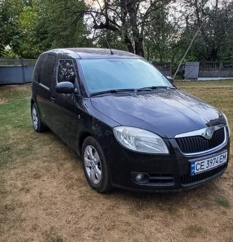 Черный Шкода Румстер, объемом двигателя 1.6 л и пробегом 160 тыс. км за 5300 $, фото 1 на Automoto.ua