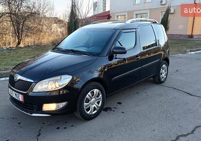 Черный Шкода Румстер, объемом двигателя 1.2 л и пробегом 215 тыс. км за 6500 $, фото 1 на Automoto.ua