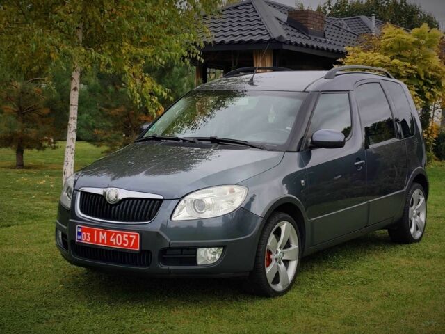 Серый Шкода Румстер, объемом двигателя 1.6 л и пробегом 205 тыс. км за 7006 $, фото 1 на Automoto.ua