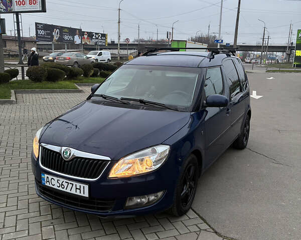 Синий Шкода Румстер, объемом двигателя 1.6 л и пробегом 370 тыс. км за 6300 $, фото 1 на Automoto.ua