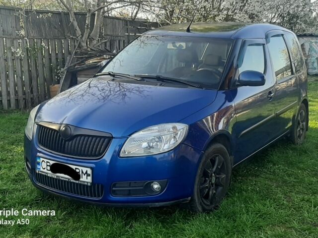 Шкода Румстер 2008 в Чернигове на Automoto.ua Синий Шкода Румстер, объемом двигателя 1.4 л и пробегом 200 тыс. км за 5550 $, фото 1 на Automoto.ua