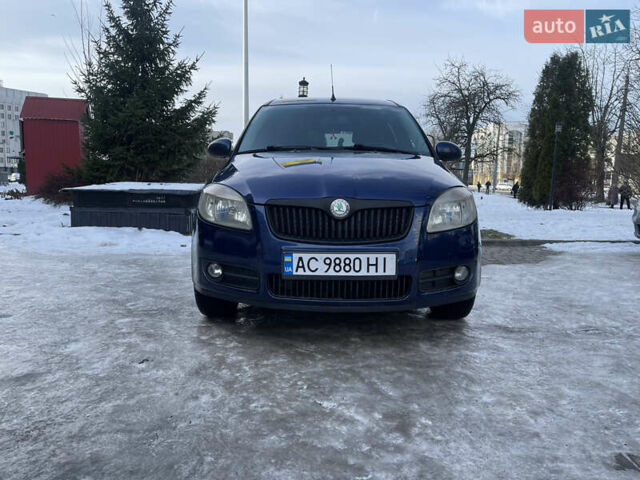 Синий Шкода Румстер, объемом двигателя 1.6 л и пробегом 280 тыс. км за 4500 $, фото 1 на Automoto.ua