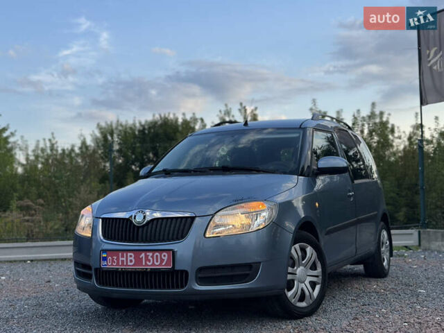 Синий Шкода Румстер, объемом двигателя 1.6 л и пробегом 200 тыс. км за 6499 $, фото 1 на Automoto.ua