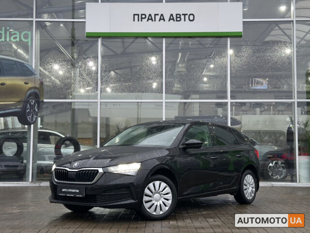 Черный Шкода Scala, объемом двигателя 1.6 л и пробегом 76 тыс. км за 15800 $, фото 1 на Automoto.ua
