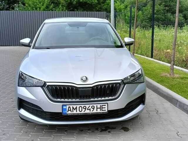 Серый Шкода Scala, объемом двигателя 1.6 л и пробегом 44 тыс. км за 16900 $, фото 1 на Automoto.ua