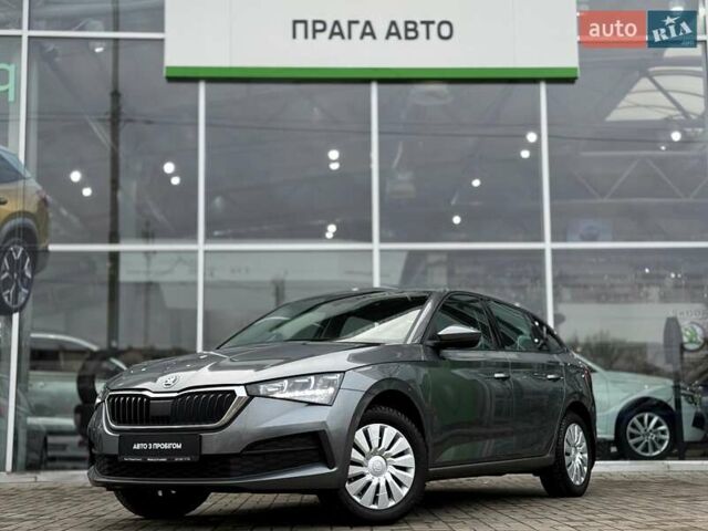 Серый Шкода Scala, объемом двигателя 1.6 л и пробегом 79 тыс. км за 15900 $, фото 1 на Automoto.ua