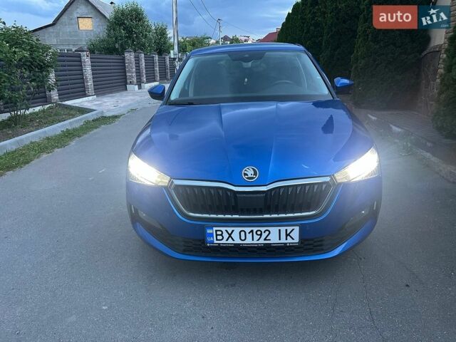 Синий Шкода Scala, объемом двигателя 1.6 л и пробегом 231 тыс. км за 15900 $, фото 1 на Automoto.ua