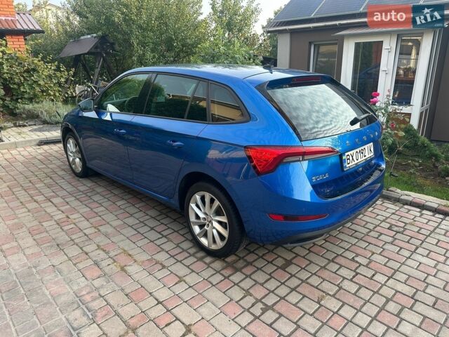 Синий Шкода Scala, объемом двигателя 1.6 л и пробегом 230 тыс. км за 15200 $, фото 1 на Automoto.ua