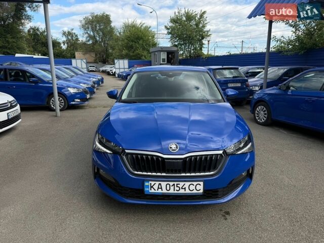 Синий Шкода Scala, объемом двигателя 1.6 л и пробегом 66 тыс. км за 15600 $, фото 1 на Automoto.ua
