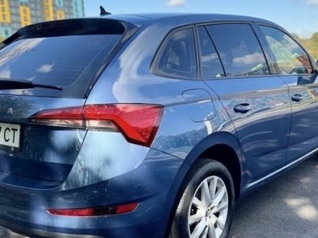 Синий Шкода Scala, объемом двигателя 1.6 л и пробегом 83 тыс. км за 15500 $, фото 1 на Automoto.ua