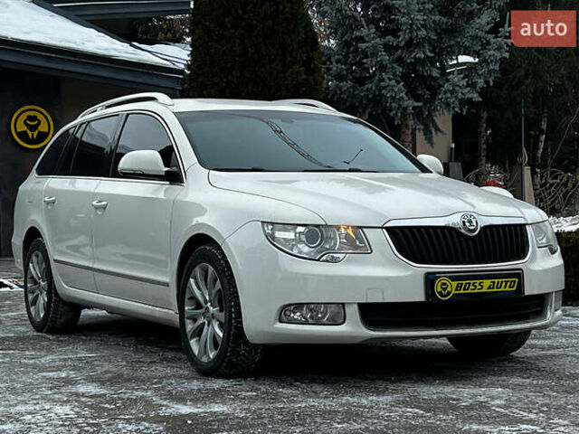 Белый Шкода Суперб, объемом двигателя 1.97 л и пробегом 279 тыс. км за 10200 $, фото 1 на Automoto.ua