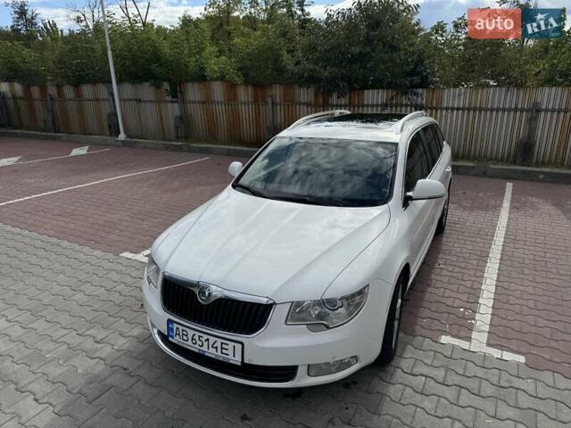 Білий Шкода Суперб, об'ємом двигуна 2 л та пробігом 287 тис. км за 8500 $, фото 1 на Automoto.ua