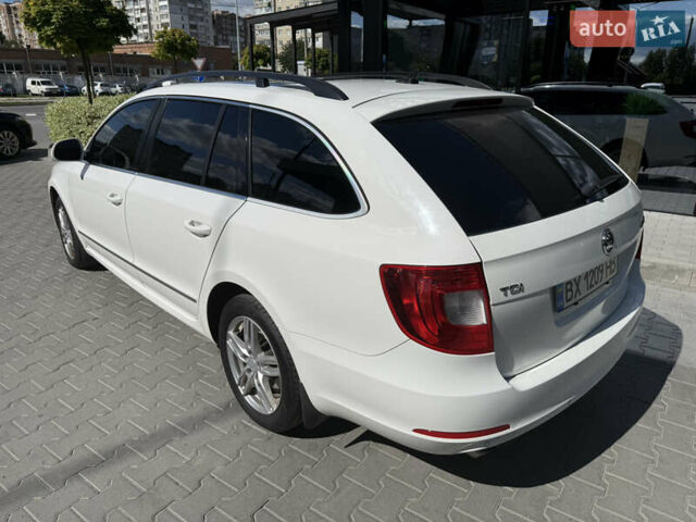 Білий Шкода Суперб, об'ємом двигуна 2 л та пробігом 418 тис. км за 12000 $, фото 1 на Automoto.ua