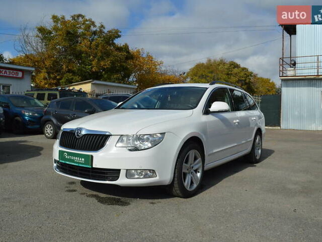 Білий Шкода Суперб, об'ємом двигуна 1.97 л та пробігом 343 тис. км за 10800 $, фото 1 на Automoto.ua