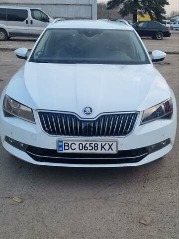 Белый Шкода Суперб, объемом двигателя 1.97 л и пробегом 244 тыс. км за 15500 $, фото 1 на Automoto.ua