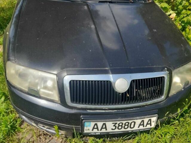 Черный Шкода Суперб, объемом двигателя 2 л и пробегом 2 тыс. км за 3500 $, фото 1 на Automoto.ua