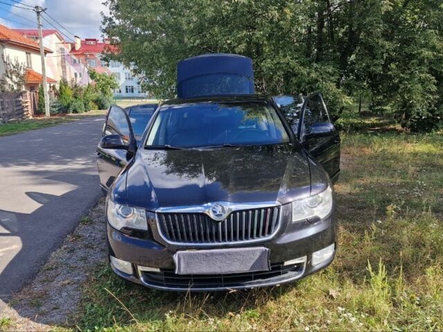 Чорний Шкода Суперб, об'ємом двигуна 1.8 л та пробігом 197 тис. км за 7500 $, фото 1 на Automoto.ua