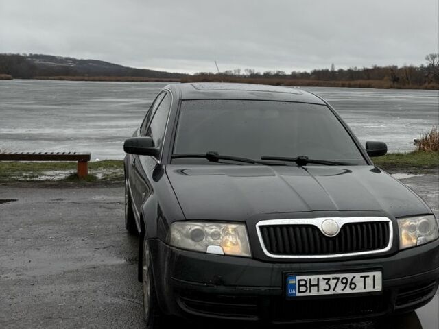 Черный Шкода Суперб, объемом двигателя 2.8 л и пробегом 200 тыс. км за 3300 $, фото 1 на Automoto.ua