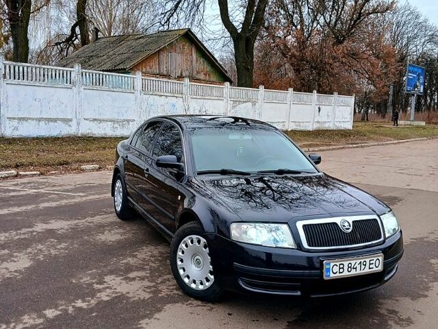 Черный Шкода Суперб, объемом двигателя 1.8 л и пробегом 294 тыс. км за 5300 $, фото 1 на Automoto.ua