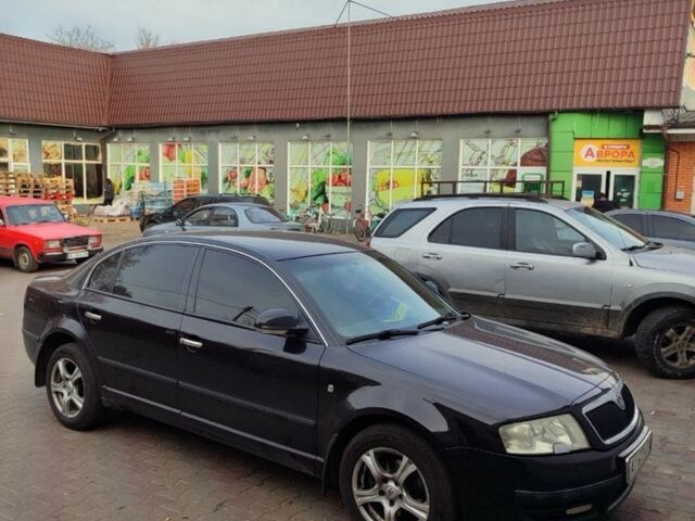 Черный Шкода Суперб, объемом двигателя 1.9 л и пробегом 350 тыс. км за 6300 $, фото 1 на Automoto.ua