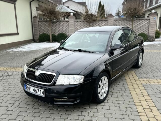Черный Шкода Суперб, объемом двигателя 1.9 л и пробегом 300 тыс. км за 2350 $, фото 1 на Automoto.ua