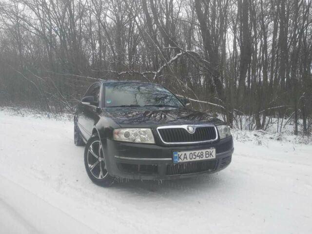 Чорний Шкода Суперб, об'ємом двигуна 2 л та пробігом 279 тис. км за 4999 $, фото 1 на Automoto.ua