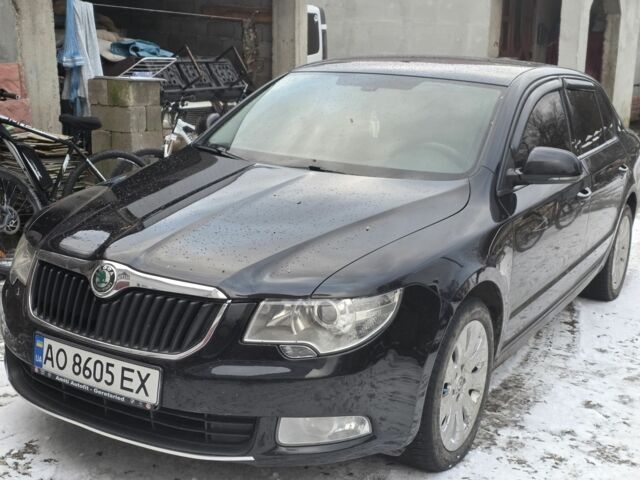 Чорний Шкода Суперб, об'ємом двигуна 1.6 л та пробігом 210 тис. км за 9800 $, фото 1 на Automoto.ua