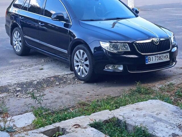 Чорний Шкода Суперб, об'ємом двигуна 1.4 л та пробігом 230 тис. км за 7700 $, фото 1 на Automoto.ua