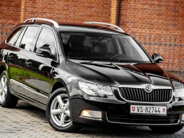 Чорний Шкода Суперб, об'ємом двигуна 2 л та пробігом 176 тис. км за 2300 $, фото 1 на Automoto.ua