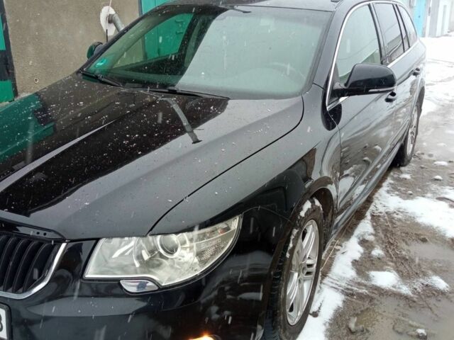 Чорний Шкода Суперб, об'ємом двигуна 2 л та пробігом 300 тис. км за 8800 $, фото 1 на Automoto.ua