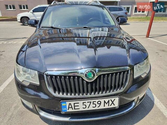 Черный Шкода Суперб, объемом двигателя 2 л и пробегом 181 тыс. км за 10800 $, фото 1 на Automoto.ua
