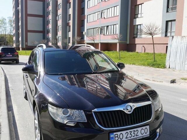 Черный Шкода Суперб, объемом двигателя 2 л и пробегом 255 тыс. км за 10150 $, фото 1 на Automoto.ua