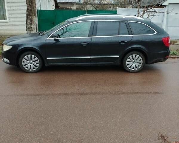 Черный Шкода Суперб, объемом двигателя 1.97 л и пробегом 260 тыс. км за 9300 $, фото 1 на Automoto.ua