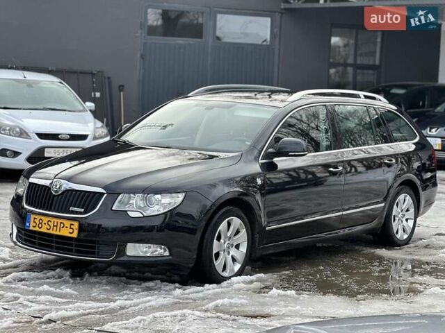 Черный Шкода Суперб, объемом двигателя 1.6 л и пробегом 210 тыс. км за 9000 $, фото 1 на Automoto.ua