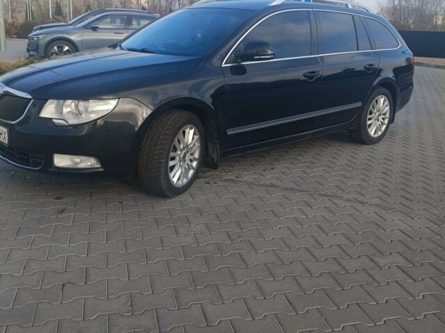 Черный Шкода Суперб, объемом двигателя 1.97 л и пробегом 305 тыс. км за 9800 $, фото 1 на Automoto.ua