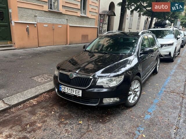 Чорний Шкода Суперб, об'ємом двигуна 2 л та пробігом 295 тис. км за 9700 $, фото 1 на Automoto.ua