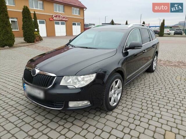 Черный Шкода Суперб, объемом двигателя 2 л и пробегом 246 тыс. км за 10000 $, фото 1 на Automoto.ua