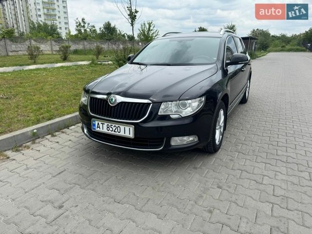 Чорний Шкода Суперб, об'ємом двигуна 1.97 л та пробігом 475 тис. км за 9600 $, фото 1 на Automoto.ua