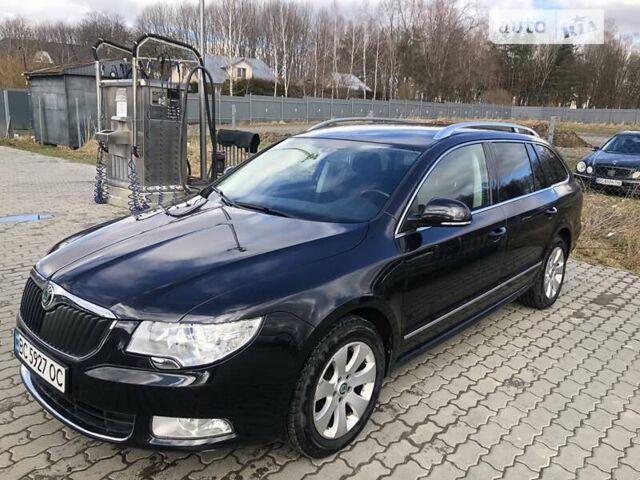Черный Шкода Суперб, объемом двигателя 1.8 л и пробегом 220 тыс. км за 8500 $, фото 1 на Automoto.ua