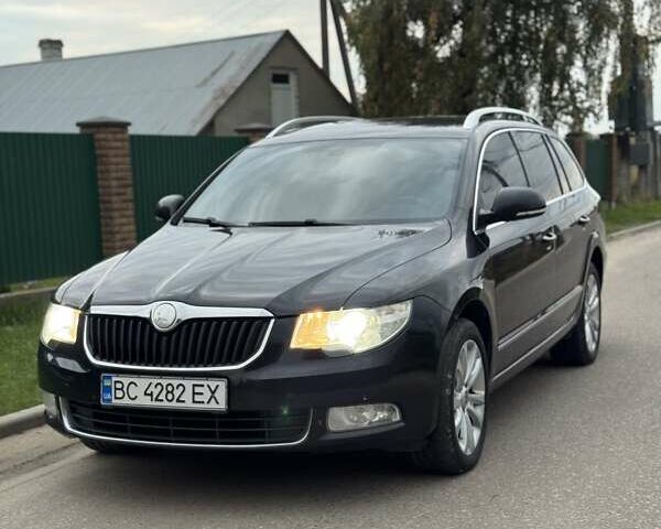 Черный Шкода Суперб, объемом двигателя 2 л и пробегом 279 тыс. км за 11500 $, фото 1 на Automoto.ua