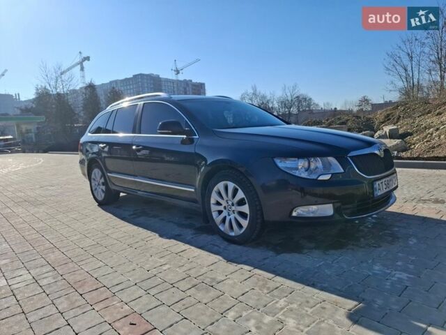Черный Шкода Суперб, объемом двигателя 2 л и пробегом 328 тыс. км за 10350 $, фото 1 на Automoto.ua