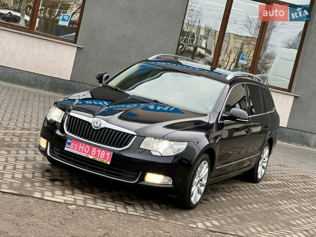 Черный Шкода Суперб, объемом двигателя 2 л и пробегом 280 тыс. км за 11499 $, фото 1 на Automoto.ua