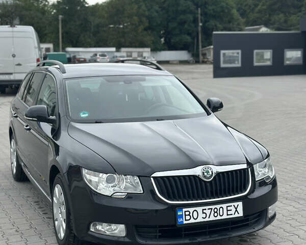 Чорний Шкода Суперб, об'ємом двигуна 1.97 л та пробігом 244 тис. км за 9299 $, фото 1 на Automoto.ua