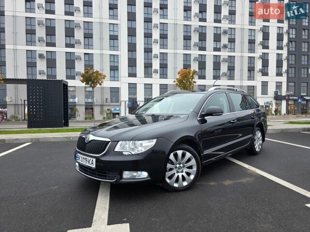 Чорний Шкода Суперб, об'ємом двигуна 1.97 л та пробігом 195 тис. км за 12900 $, фото 1 на Automoto.ua