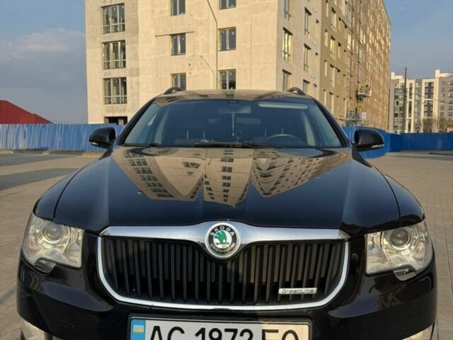 Черный Шкода Суперб, объемом двигателя 1.6 л и пробегом 266 тыс. км за 8100 $, фото 1 на Automoto.ua