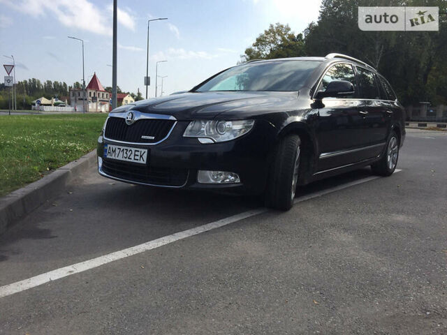 Чорний Шкода Суперб, об'ємом двигуна 1.6 л та пробігом 210 тис. км за 10800 $, фото 1 на Automoto.ua